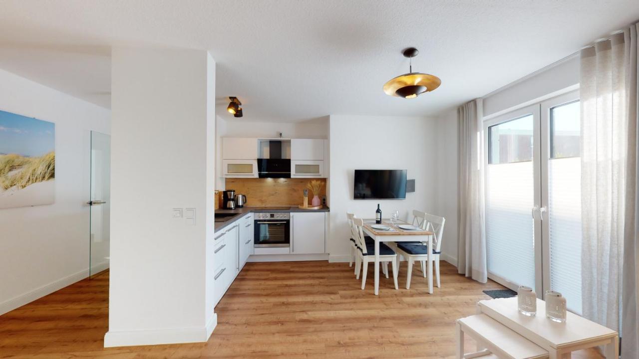 Seeblick Nordlicht, Exklusive Wohnung Mit Terrasse Вангероге Екстер'єр фото