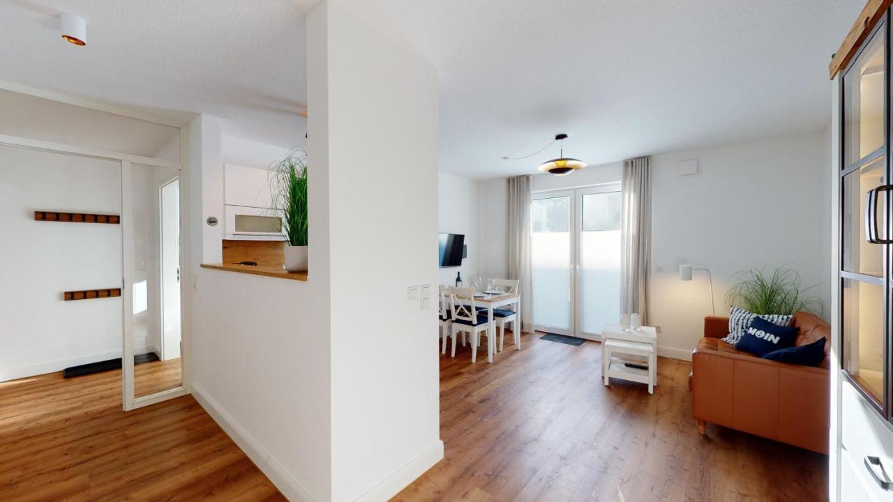 Seeblick Nordlicht, Exklusive Wohnung Mit Terrasse Вангероге Екстер'єр фото