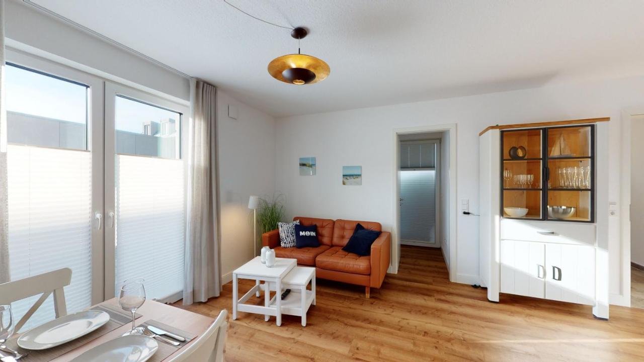 Seeblick Nordlicht, Exklusive Wohnung Mit Terrasse Вангероге Екстер'єр фото